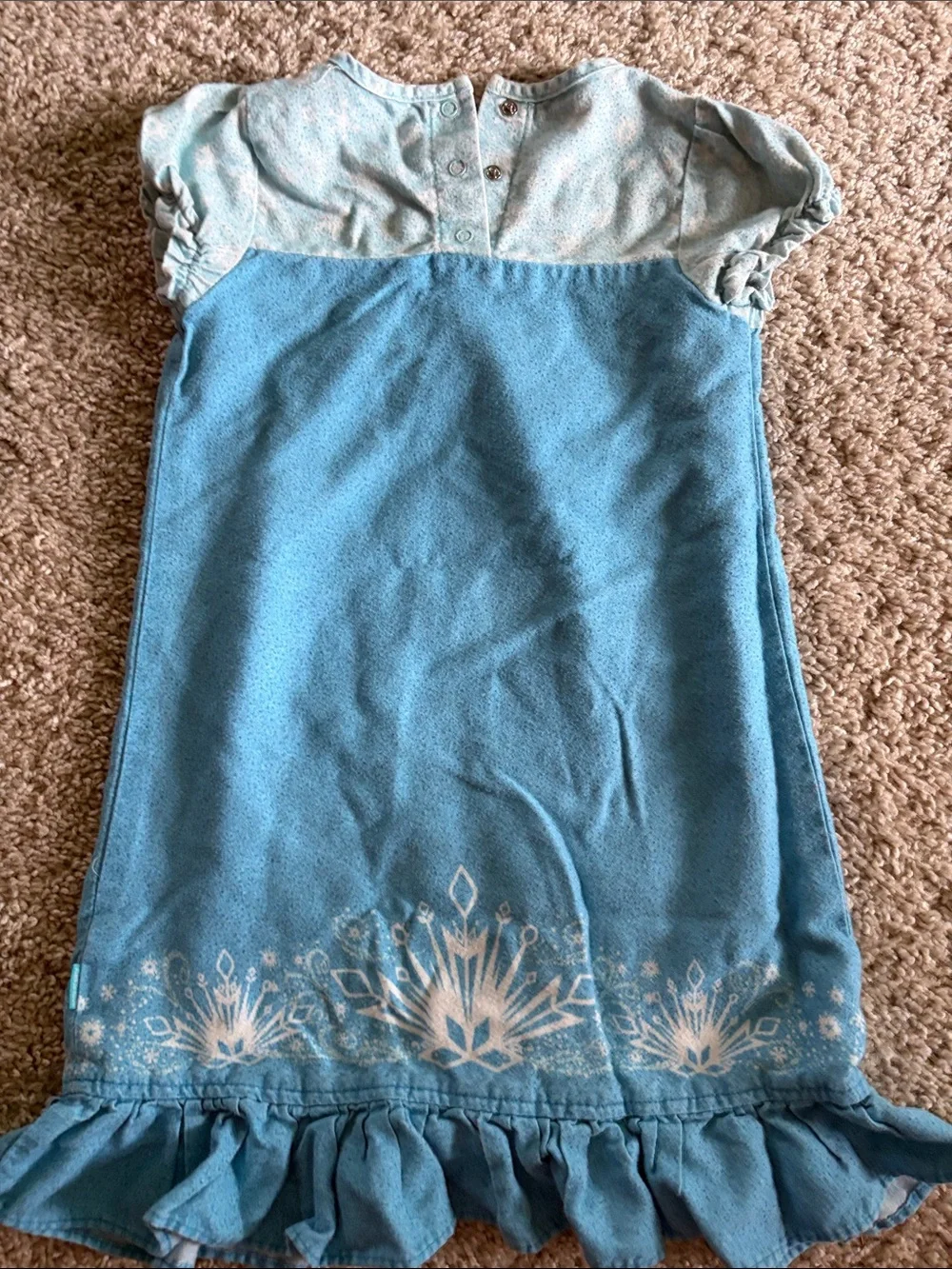Posh Peanut Elsa Frozen Flannel nightgown